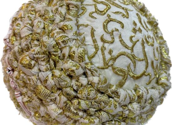 Prayer of Day Ten:  Work Size: 70 cm Medium: Embroidery on fabric